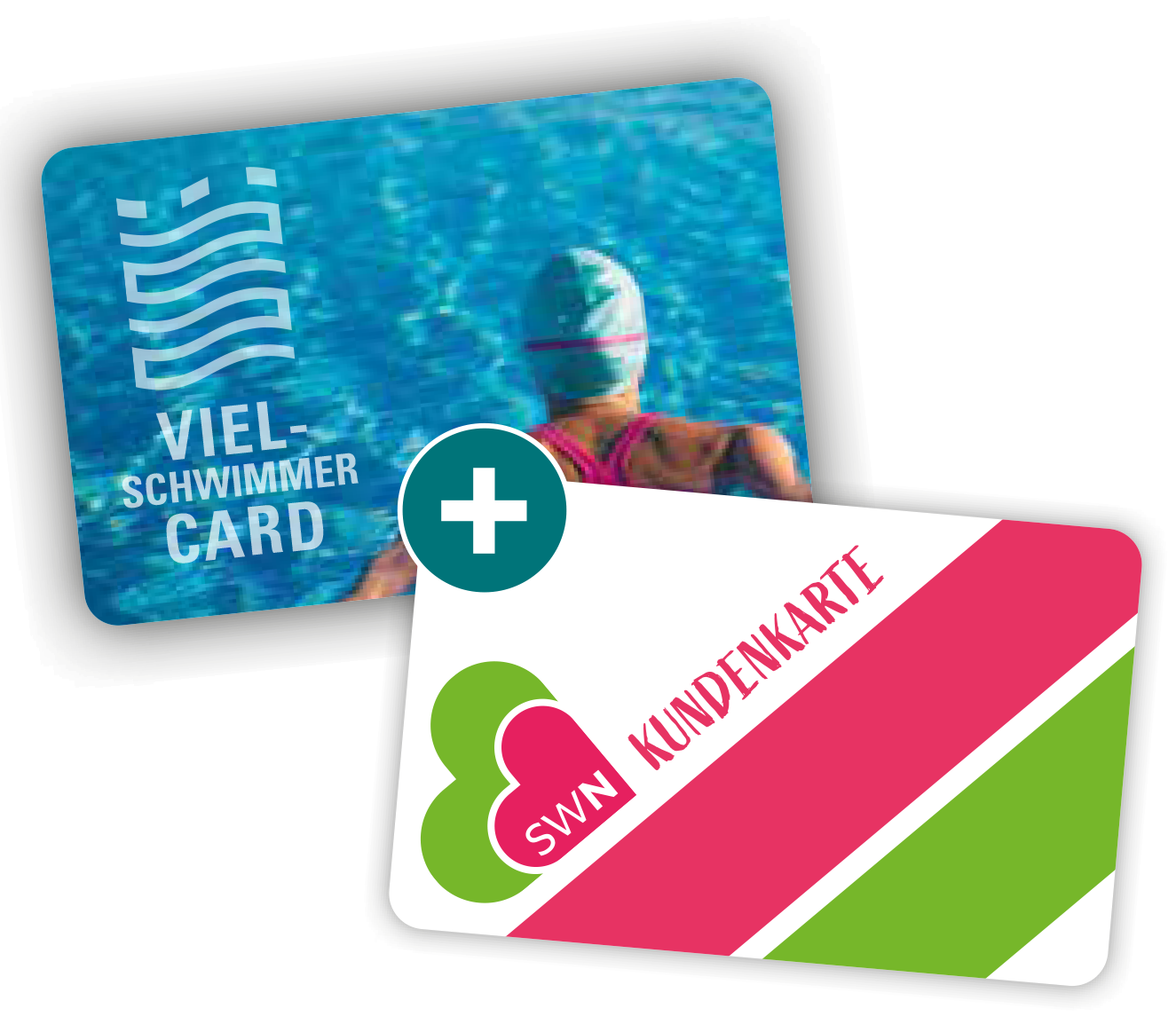 Vielschwimmer CARD und SWN Kundenkarte